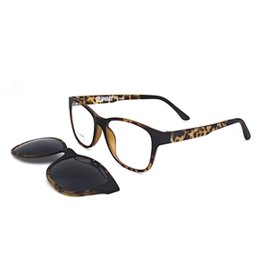 end of quality hot selling fashion eyewear frame ultem clip on glasses stock