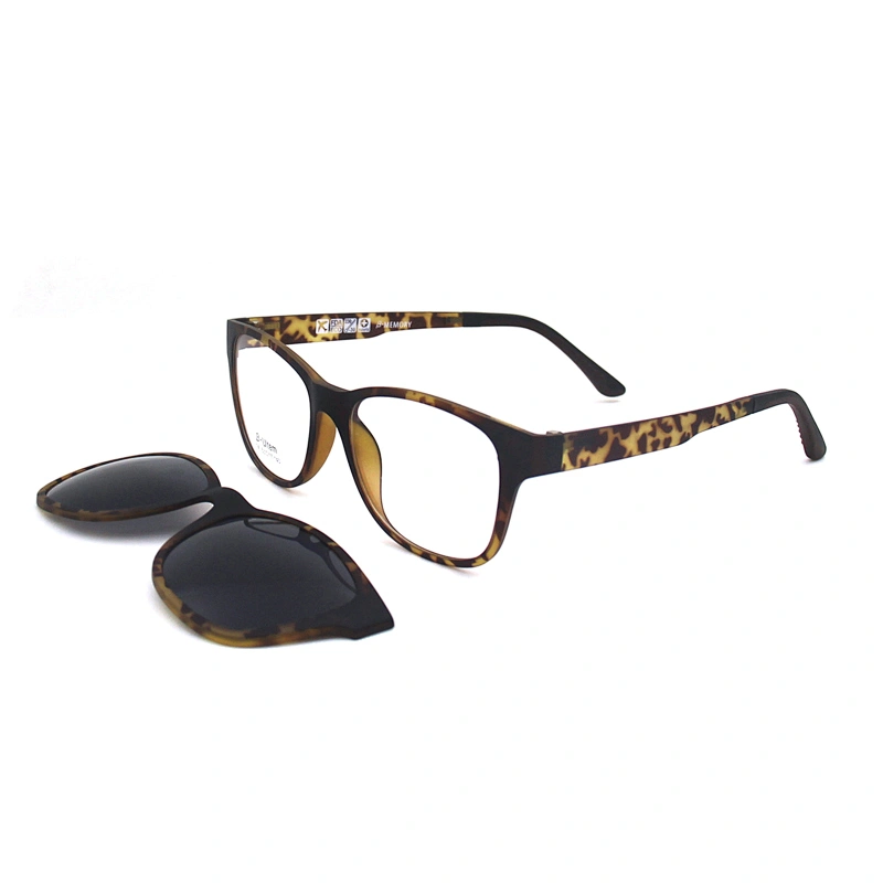 end of quality hot selling fashion eyewear frame ultem clip on glasses stock