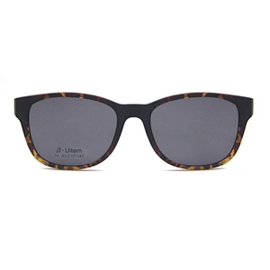 end of quality hot selling fashion eyewear frame ultem clip on glasses stock