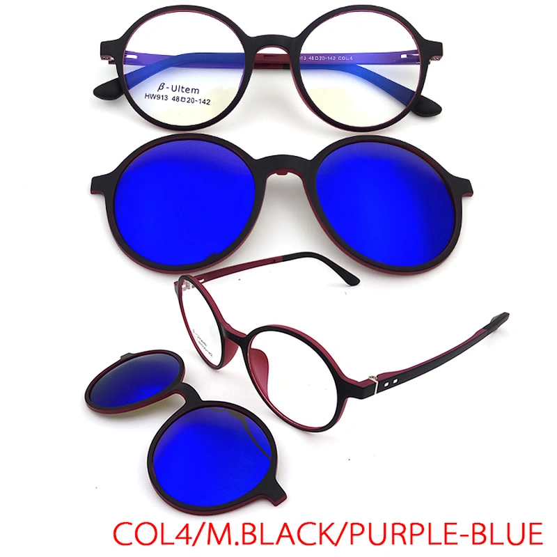 new model arrived italy design optical frame clip on Sunglasses wholesale