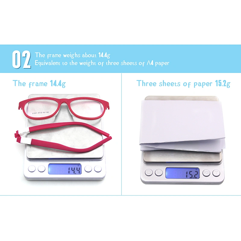 Promotional Children optical silicone myopia frame