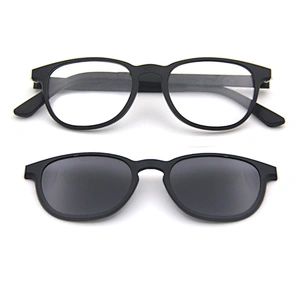 hot selling new design quality ultem optical frame eyeglasses clip on sunglasses