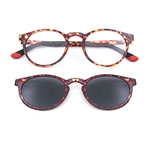 italy design customer logo avablie ultem optical frame glasses clip on sunglasses