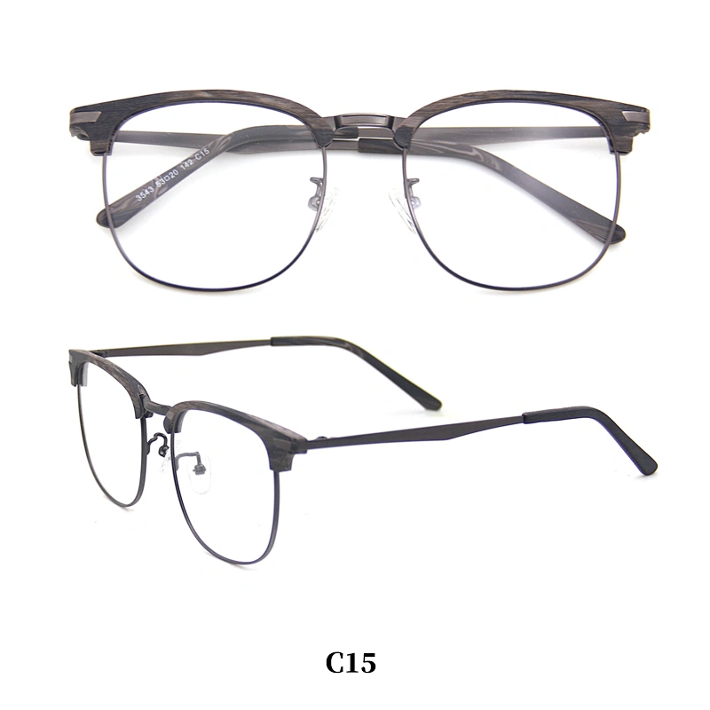 Custom Acetate Wood Eyewear Glasses Eyeglasses Spectacle Frames