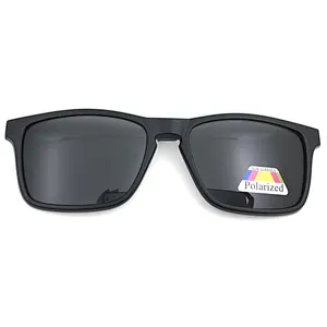 hot sell new model arrived unisex polarized night vision spring clip on sunglasses wholesale