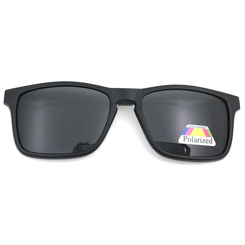hot sell new model arrived unisex polarized night vision spring clip on sunglasses wholesale
