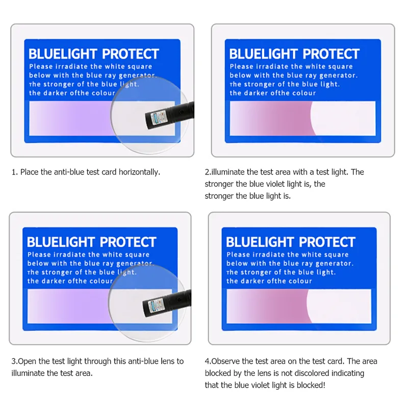 Import Glasses Anti Blue cut Light Optical Lens