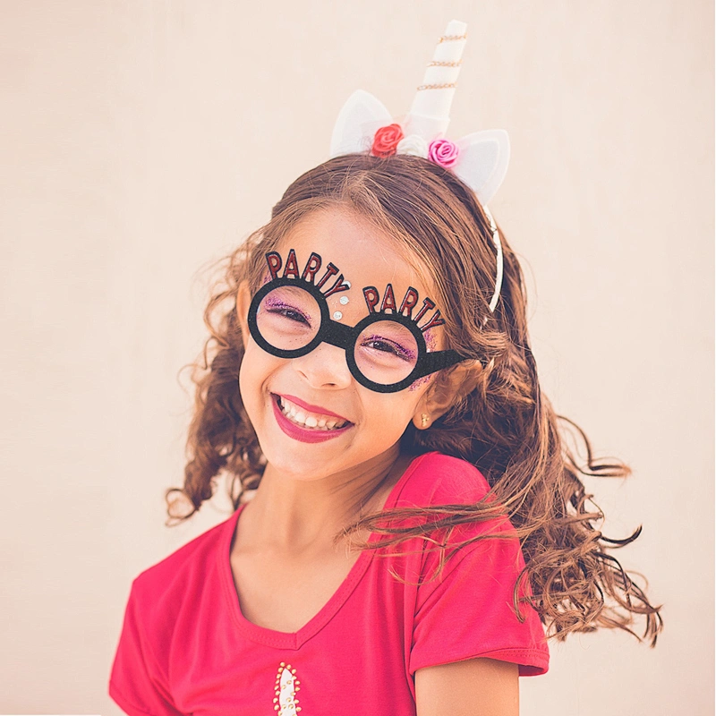 Adults Kids cheap price Christmas Decoration Decoration Creative Glasses