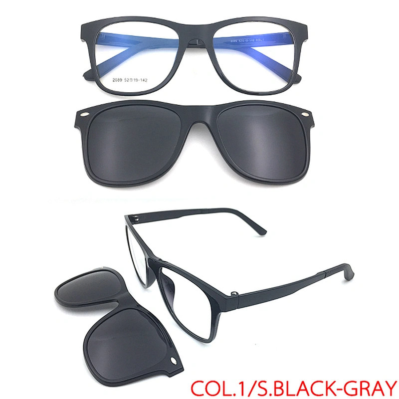 very nice italy design magnet glasses frame low price clip on sunglasses