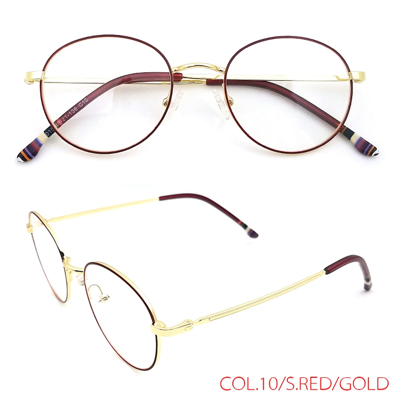 2019 Hot Selling Eyeglasses Wholesale Anti Blue Light Eyewear Metal Optical Frame