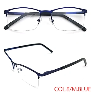 Eyeglasses Frame Eyewear Man Eye Optical Retro High End Laser metal Glasses