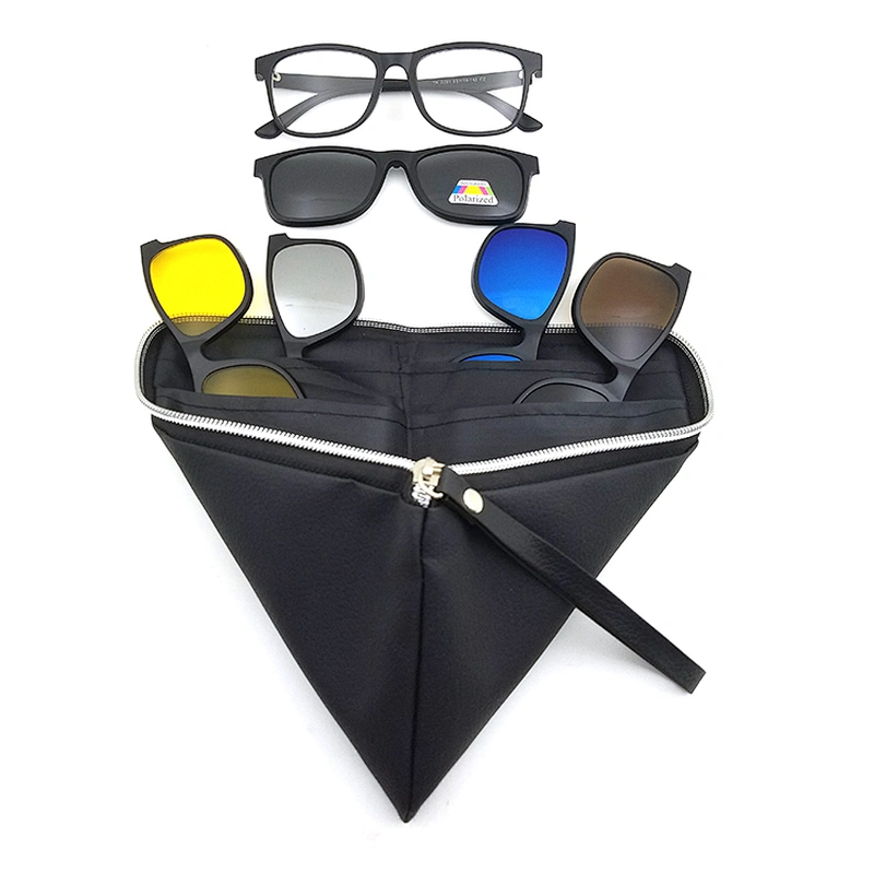 2019 hot selling china ready stock Magnetic 5 In 1 Sunglasses polarized
