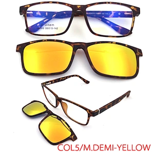 new model fashion design optical frame ultem clip on eyewear glasses for amazon