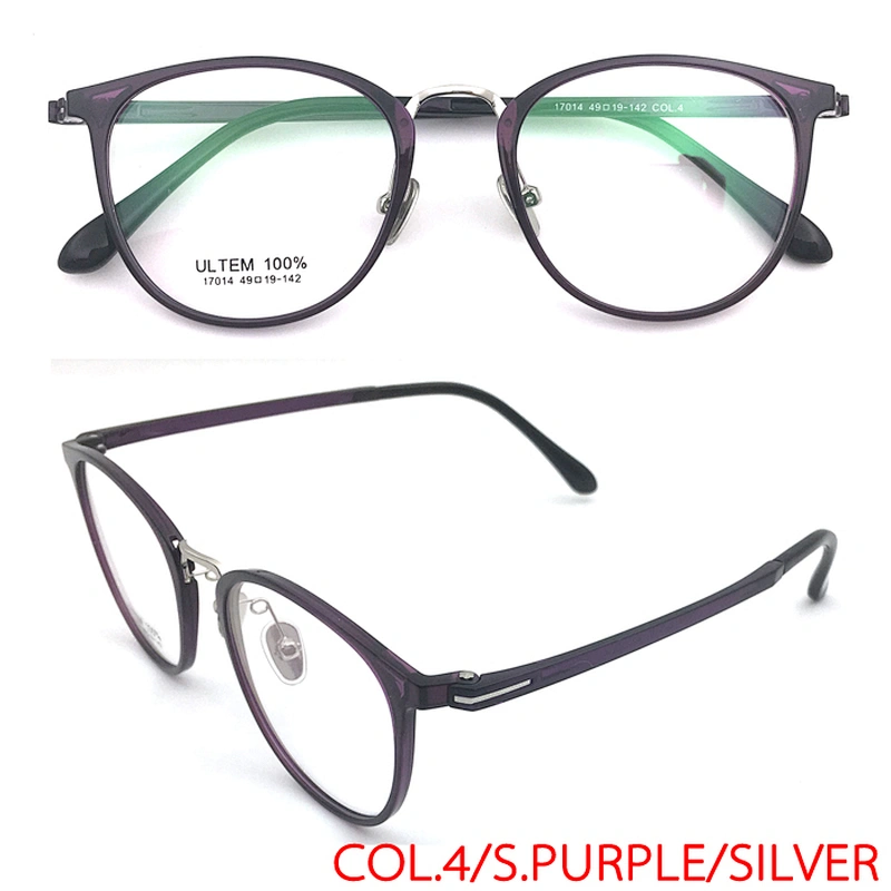 Myopia OEM Brand Black Eye Spring Hinge Optical Glasses Eyeglasses Frame