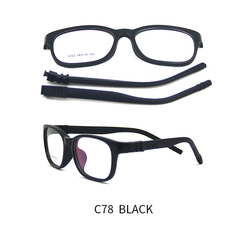 cheaper price new fashion kids optical glasses Silica gel eyewear frame stock