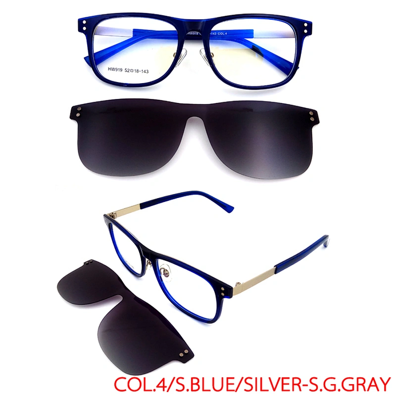 new model ultem metal magnetic clip on glasses frames