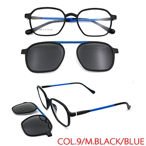 hot sale cheap cost ready stock  magnetic tr90 optical clip on eyeglasses frame