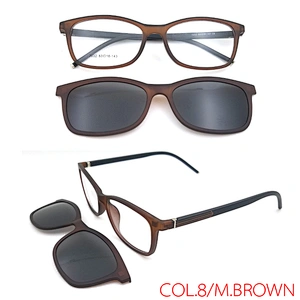 good model clip on optical frame with magnet eyewear reading glasses