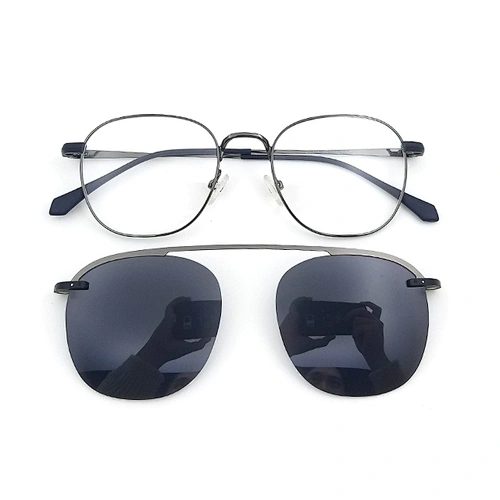 high quality ready stock glasses frames clip on sunglasses with magnetic