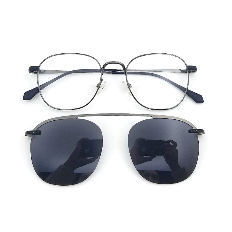 high quality ready stock glasses frames clip on sunglasses with magnetic