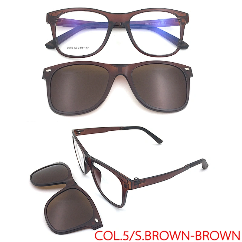 very nice italy design magnet glasses frame low price clip on sunglasses