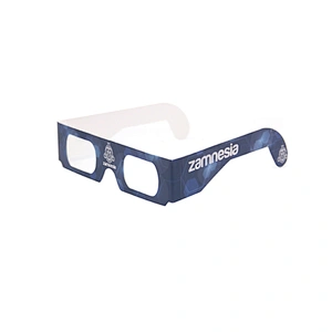 2019 Promotion Wholesale Custom Printing Firework Diffraction Paper Glasses