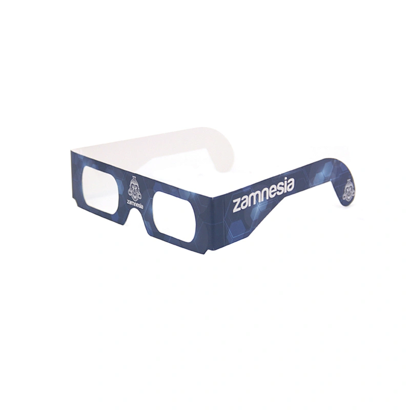 2019 Promotion Wholesale Custom Printing Firework Diffraction Paper Glasses