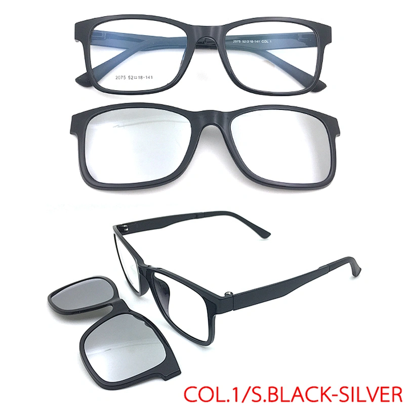 Glasses Executive Optical Titanium Frame Woman Aluminium  Clip On Sunglasses