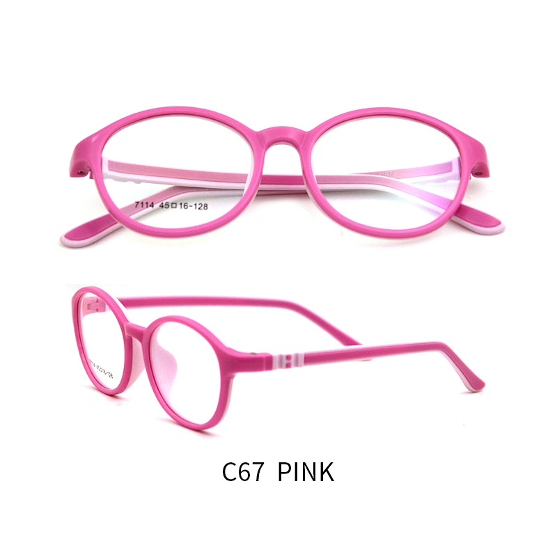 high quality safety silicone myopic eyewear frame sport children's glasses