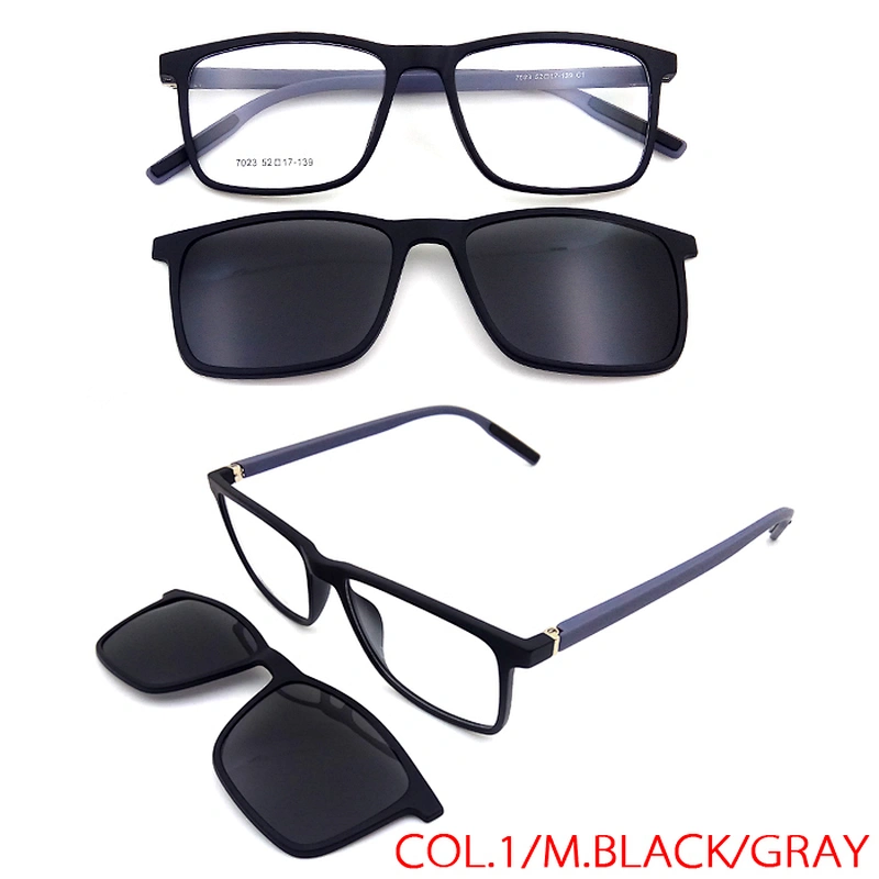 new optical tac lens reading clip on glasses frame with magnetic