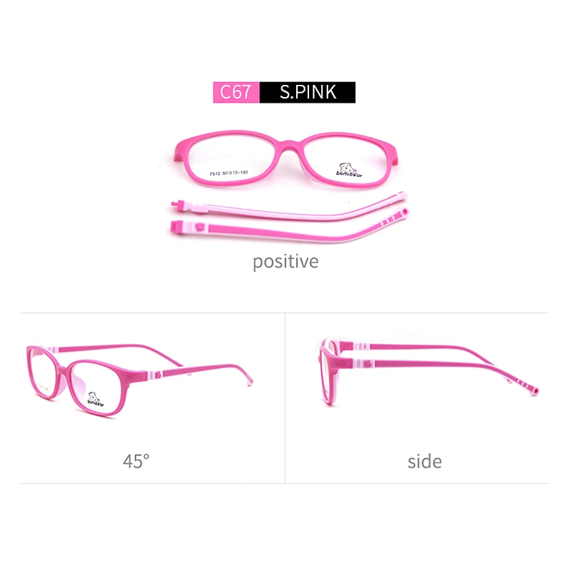 2019 Latest Children Silicon Rubber Optical Kids Glasses Eyeglasses Eyewear Frames