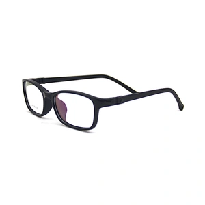 Kids silicone eyewear with removable temple frames