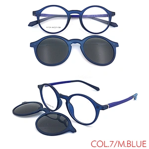high quality hot sale TR90 magnet eyewear clip on sunglasses with polarized