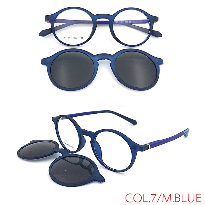 high quality hot sale TR90 magnet eyewear clip on sunglasses with polarized