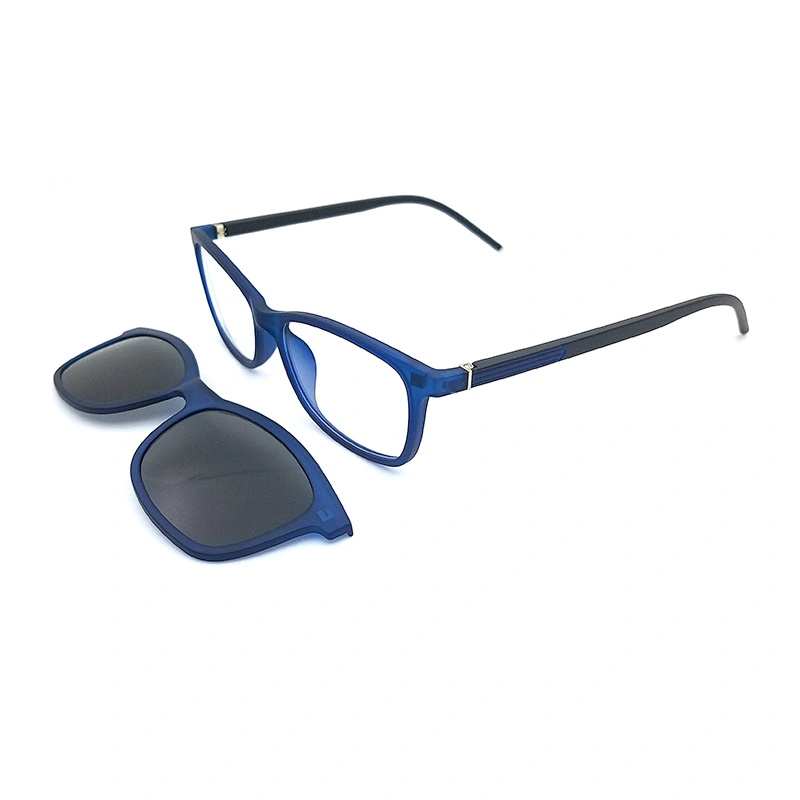 new design hot selling soft tr90 memory safety clip on sunglasses