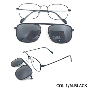 high quality polarized UV400 customer logo optical clip on eyeglasses