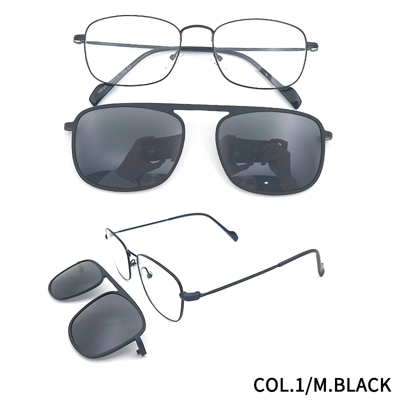 high quality polarized UV400 customer logo optical clip on eyeglasses
