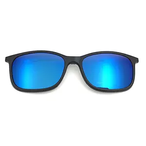 2019 new fashion soft tr90 optical sunglasses clip on glasses ready stock