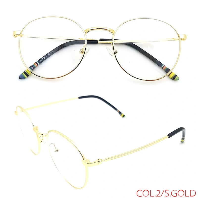 Wholesale Personality Man Woman Metal Optical Glasses Eyeglasses Frame
