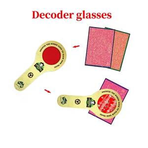 2020 Chile Hot Sale Custom Logo Paper 3D Solar Eclipse Sunglasses Glasses