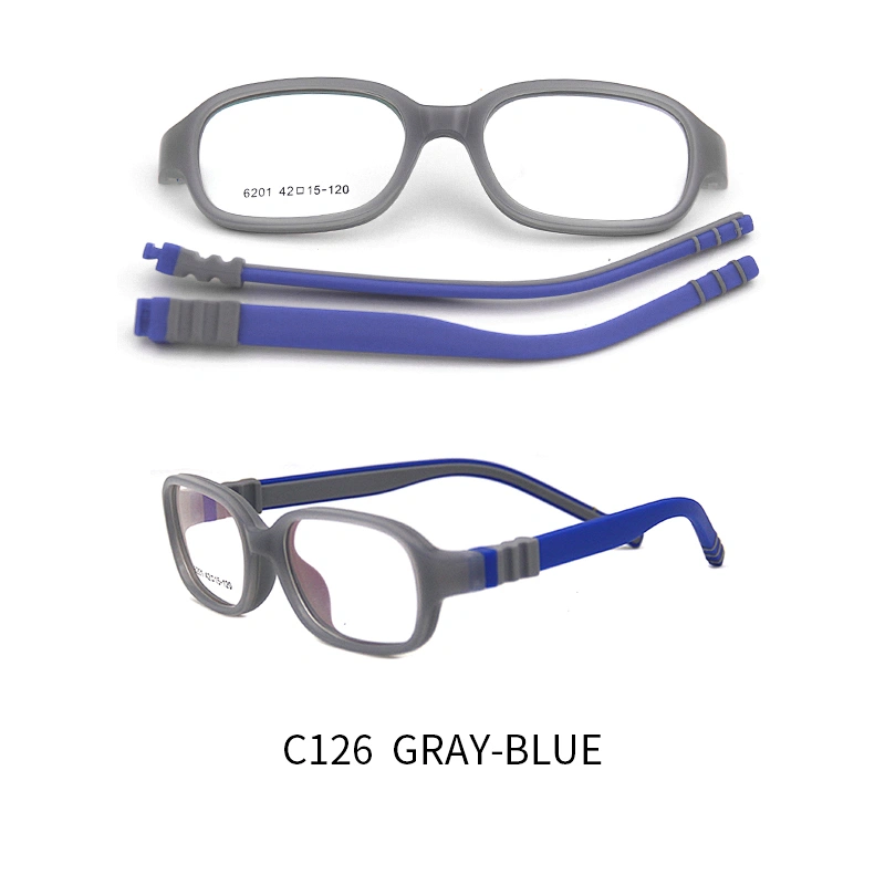 wholesale low MOQ cheaper price Kids silica gel optical eyewear glasses