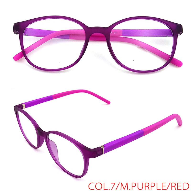 Glasses Optical Manufacturer Flexible Myopia Square Frame Eyeglasses for kids