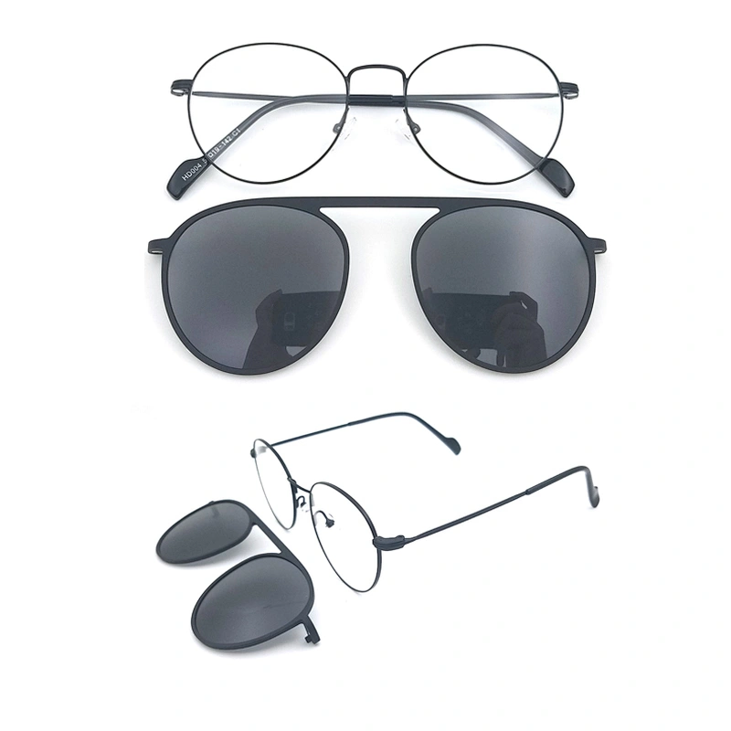 high quality hot selling new design optical eyewear frame clip on glasses