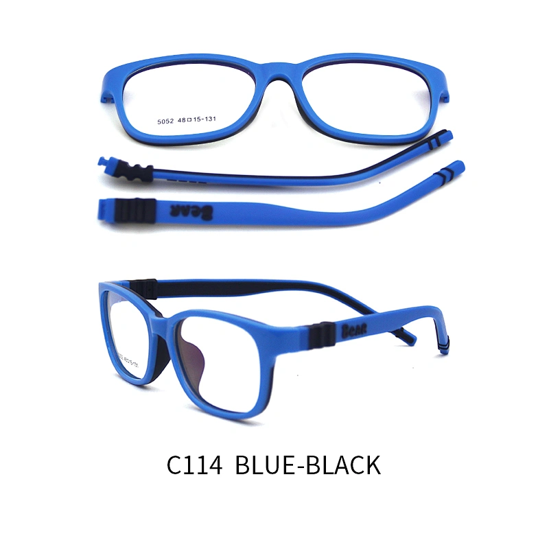 cheaper price new fashion kids optical glasses Silica gel eyewear frame stock