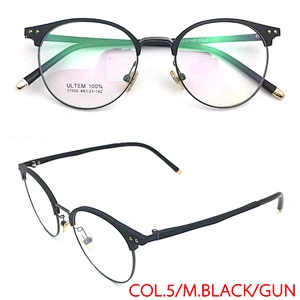 shipping high quality utlem Frame Optical Glasses Black Eye Eyeglasses Myopia