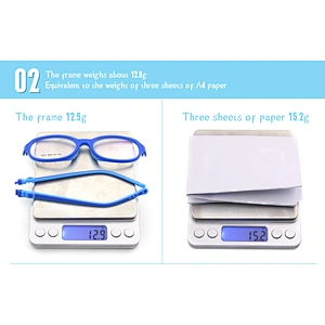 Boys Girls Children's safety Silica Ultra Light Glasses Frame wholesale