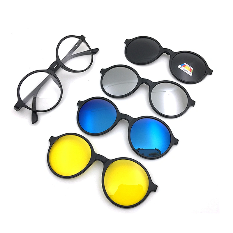 2019 hot sale clip on glasses ready stock change custom logo eyewear wholesale