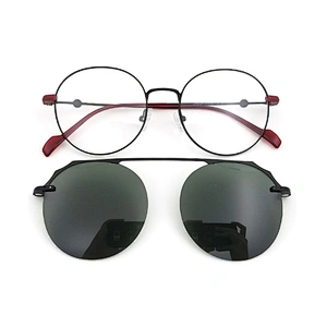 Polarized Safety Glasses Sun Blue Light optical frame Clip On Sunglasses Tac