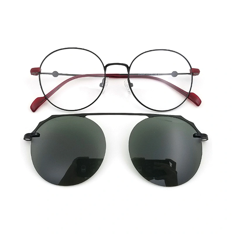 Polarized Safety Glasses Sun Blue Light optical frame Clip On Sunglasses Tac