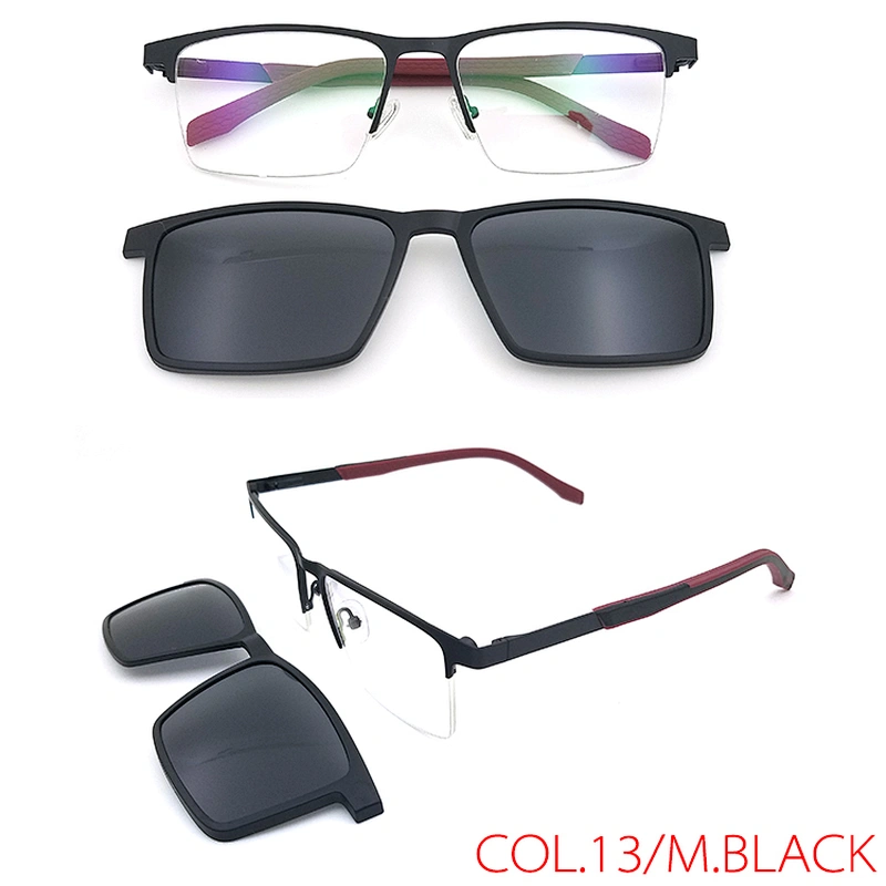 new model Sunglasses Eyewear Optical Frame O N Eyeglasses metal Clip On Glasses